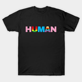 Human Flag T-Shirt